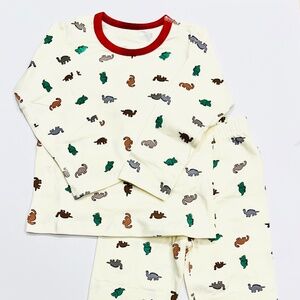 Brand New Bread Rabbit 12M-4Y Boy's Dinosaur 2- Piece PJ
